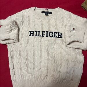 Tommy Hilfiger kids Cream Sweater